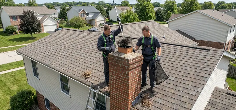Bird Removal From Chimney in Herndon