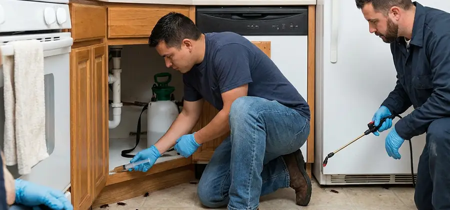 German Cockroach Poison Program in Herndon