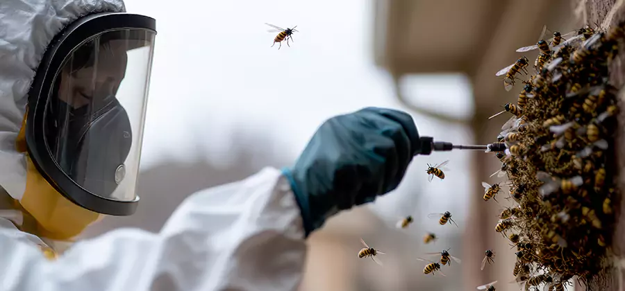 Bumble Bee Hive Removal in Herndon
