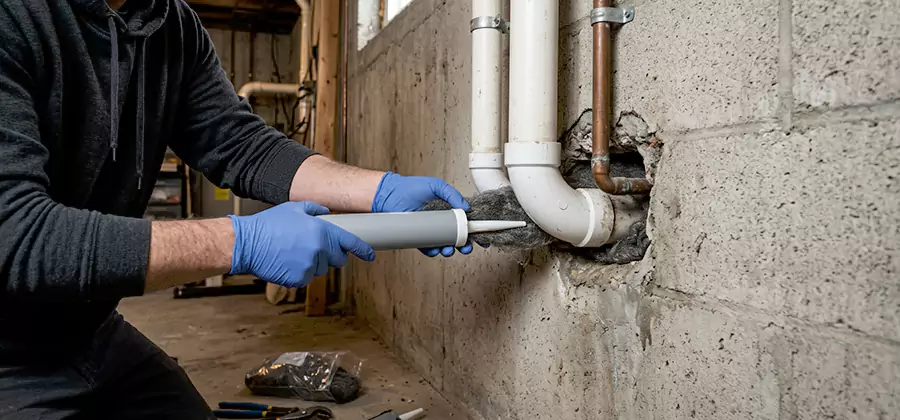 Mouse Proofing Pipes in Herndon