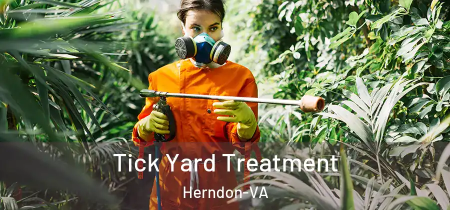 Tick Yard Treatment Herndon-VA